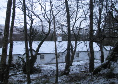Kilmichael Deluxe Cottages  - Bluebird Cottage - front elevation