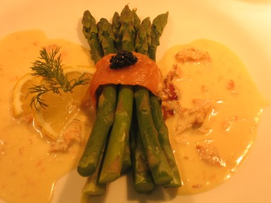 The Dining Room - Asparagus à la Kilmichael - larger image