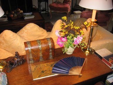 The Main House - The Yellow Drawing Room - detail - larger image